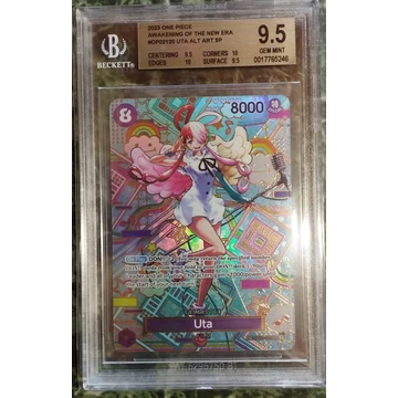 One Piece -Uta (OP02-120) Beckett Gem Mint 9.5
