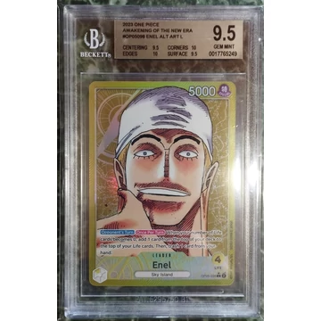 One Piece - Enel (OP05-098) (V.2) Beckett Gem Mint 9.5