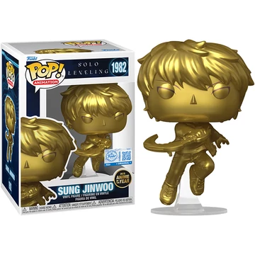 Funko POP! Animation: Solo Leveling - Sung Jinwoo Gold (2025 Anime of the Year)#1982