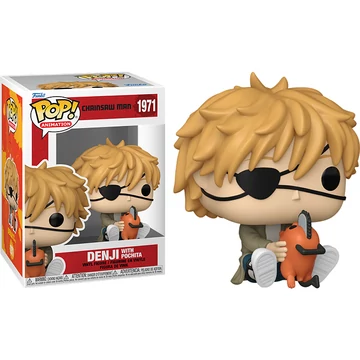  Funko POP! Animation: Chainsaw Man - Denji with Pochita#1971